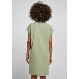 Build Your Brand - Ladies Turtle Extended Shoulder Dress (BY101) - softsalvia 3XL