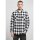 Build Your Brand - Checked Flanell Shirt (BY031) - black/white XXL
