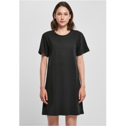 Build Your Brand - Ladies Tee Dress (BY214) - black XS