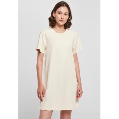 Build Your Brand - Ladies Tee Dress (BY214) - whitesand XS