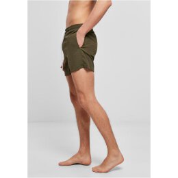 Build Your Brand - Swim Shorts (BY050) - olive