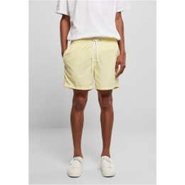 Build Your Brand - Swim Shorts (BY050) - soft yellow