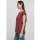 Build Your Brand - Ladies Organic Extended Shoulder Tee (BY138) - cherry M