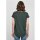 Build Your Brand - Ladies Long Slub Tee  (BY036) - bottle green S