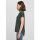 Build Your Brand - Ladies Long Slub Tee  (BY036) - bottle green 3XL
