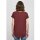 Build Your Brand - Ladies Long Slub Tee  (BY036) - cherry XL