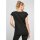 Build Your Brand - Ladies Organic Extended Shoulder Tee (BY138) - black M
