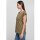 Build Your Brand - Ladies Organic Extended Shoulder Tee (BY138) - olive M