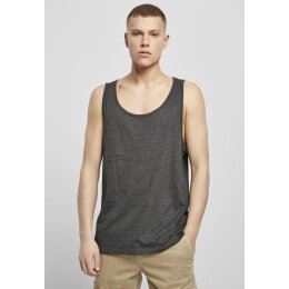 Build Your Brand - Jersey Big Tank (BY003) - charcoal