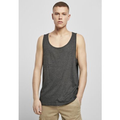Build Your Brand - Jersey Big Tank (BY003) - charcoal M