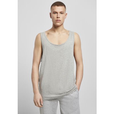 Build Your Brand - Jersey Big Tank (BY003) - heather grey M