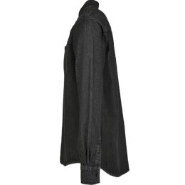 Build Your Brand - Denim Shirt (BY152) - black washed XL