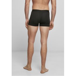 Build Your Brand - Men Boxer Shorts 2-Pack (BY132) - black S