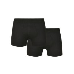 Build Your Brand - Men Boxer Shorts 2-Pack (BY132) - black M