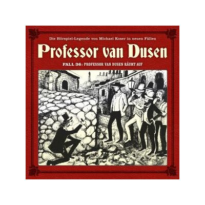 VOLLBRECHT, BERND/TEGELER, NICOLAI - PROFESSOR VAN DUSEN RÄUMT AUF (NEUE FÄLLE 36) - CD
