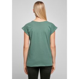 Build Your Brand - Ladies Extended Shoulder Tee (BY021) - paleleaf S