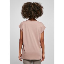 Build Your Brand - Ladies Extended Shoulder Tee (BY021) - duskrose M