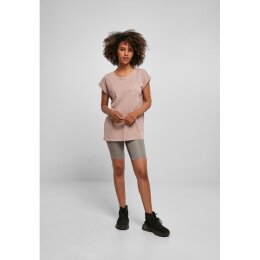Build Your Brand - Ladies Extended Shoulder Tee (BY021) - duskrose M