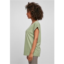 Build Your Brand - Ladies Extended Shoulder Tee (BY021) - softsalvia M