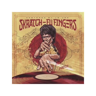 DJ T-KUT - SKRATCH FU-FINGERS PRACTICE (BLACK VINYL) - 12"