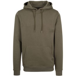 Build Your Brand - Heavy Hoody (BY011) - olive L