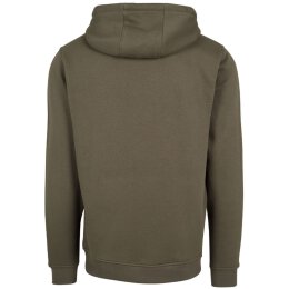 Build Your Brand - Heavy Hoody (BY011) - olive L