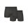 Build Your Brand - Men Boxer Shorts 2-Pack (BY132) - charcoal XL