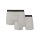 Build Your Brand - Men Boxer Shorts 2-Pack (BY132) - heather grey