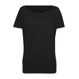 Build Your Brand - Ladies Batwing Tee (BY108) - black XXL