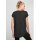 Build Your Brand - Ladies Long Slub Tee  (BY036) - black M