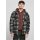 Urban Classics - TB3805 - Plaid Teddy Lined Shirt Jacket - black/white S