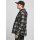 Urban Classics - TB3805 - Plaid Teddy Lined Shirt Jacket - black/white S
