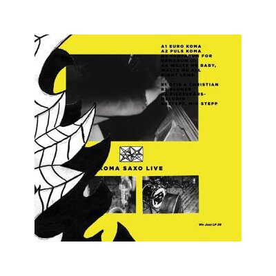 KOMA SAXO - LIVE (SILVER COLORED) - LP