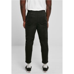 Urban Classics - TB5913 Cropped Chino Pants - black