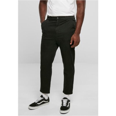 Urban Classics - TB5913 Cropped Chino Pants - black 32