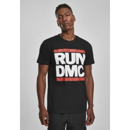 RUN DMC - Logo (MT252 ) - Tee - black XS