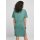 Urban Classics - TB4091 Ladies Organic Oversized Slit Tee Dress - paleleaf 3XL
