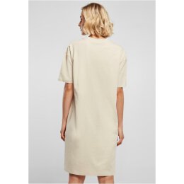 Urban Classics - TB4091 Ladies Organic Oversized Slit Tee Dress - softseagrass