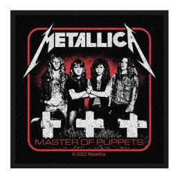 Metallica - Master Of Puppets Band - Aufnäher (Patch)