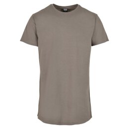 Urban Classics - TB638 Shaped Long Tee - asphalt