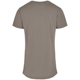 Urban Classics - TB638 Shaped Long Tee - asphalt