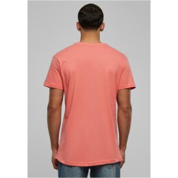 Urban Classics - TB638 Shaped Long Tee - coral