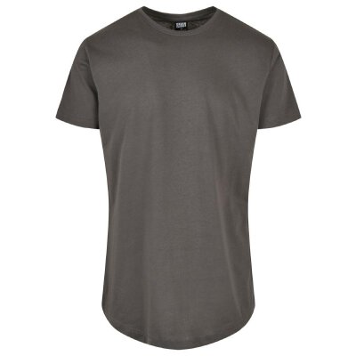 Urban Classics - TB638 Shaped Long Tee - darkshadow 2XL