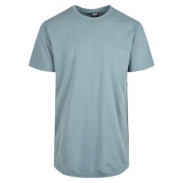 Urban Classics - TB638 Shaped Long Tee - dustyblue XL