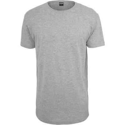 Urban Classics - TB638 Shaped Long Tee - grey