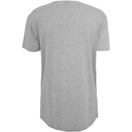 Urban Classics - TB638 Shaped Long Tee - grey