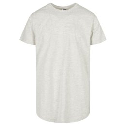Urban Classics - TB638 Shaped Long Tee - lightgrey