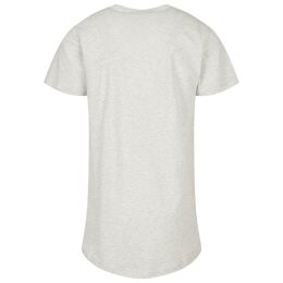 Urban Classics - TB638 Shaped Long Tee - lightgrey