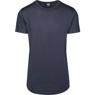 Urban Classics - TB638 Shaped Long Tee - navy 2XL