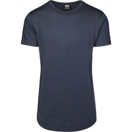 Urban Classics - TB638 Shaped Long Tee - navy 2XL